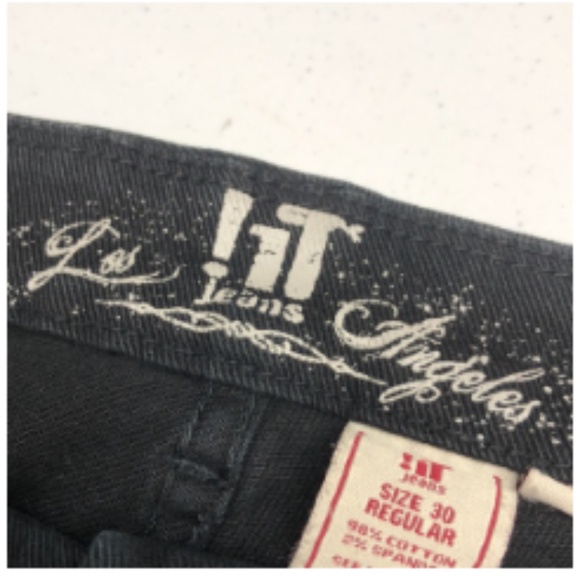 LIKE NEW !it BLACKWASH RISING STARLET HIGH-RISE SLIMCUT JEANS 30x32 ⭐️ - Picture 2 of 12